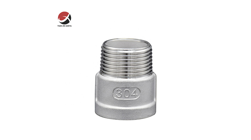 不(bu)鏽鋼内外牙(yá)絲扣異型接(jie)頭管件