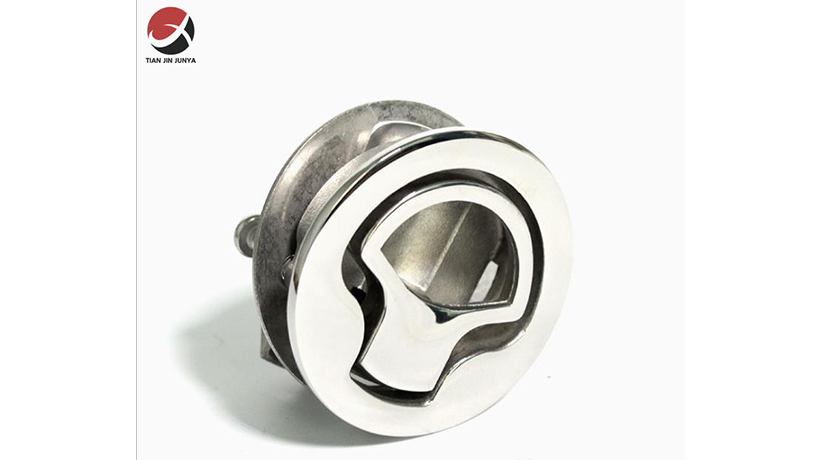 不鏽鋼(gang)鎖體地(dì)闆扣 釣(diao)魚艇遊(yóu)艇艙蓋(gài)甲闆拉(lā)手