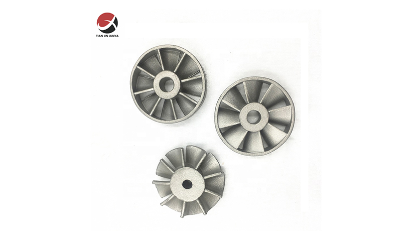 不鏽鋼鑄造定制(zhi)件葉輪泵配件